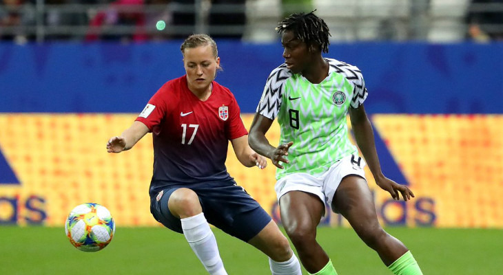  Nigéria estreou com derrota e seu quinto gol contra na história da Copa do Mundo Feminina!
