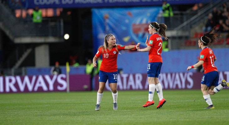  Chile venceu a lanterna Tailândia, mas não ficou com a vaga no Grupo F da Copa do Mundo Feminina!