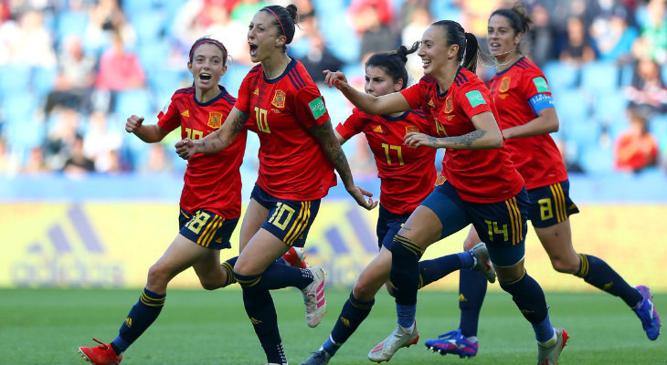  Espanha terá que parar a Seleção Norte-americana, atual campeã, maior vencedora e favorita na Copa do Mundo Feminina!