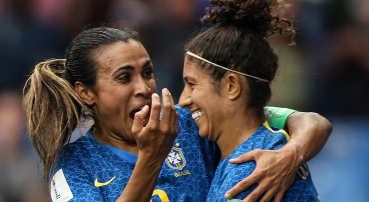  Marta é a maior goleadora da história, enquanto Cristiane é a artilheira do Brasil na Copa do Mundo Feminina 2019!