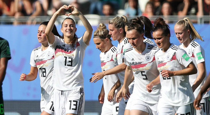  Alemanha atropelou a Nigéria e se garantiu nas quartas de final da Copa do Mundo Feminina!