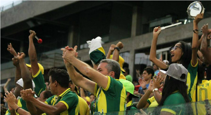  Torcida do Cuiabá festejou mais uma virada e um título em cima dos paraenses na Copa Verde!