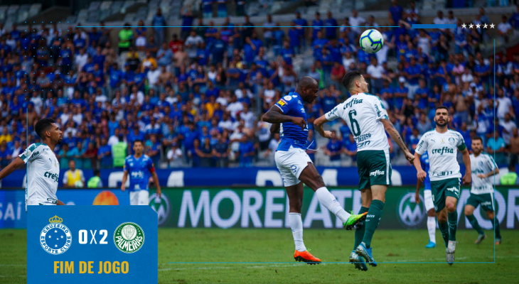  Cruzeiro foi derrotado no Mineirão pelo Palmeiras e amargou o inédito rebaixamento à Série B!