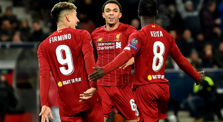  Liverpool lidera com folga a Premier League e está nas oitavas de final da UEFA Champions League!