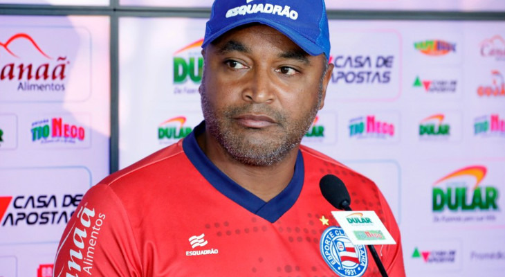  Bahia, de Roger Machado, defenderá tabu logo na 1ª rodada do Campeonato Baiano!