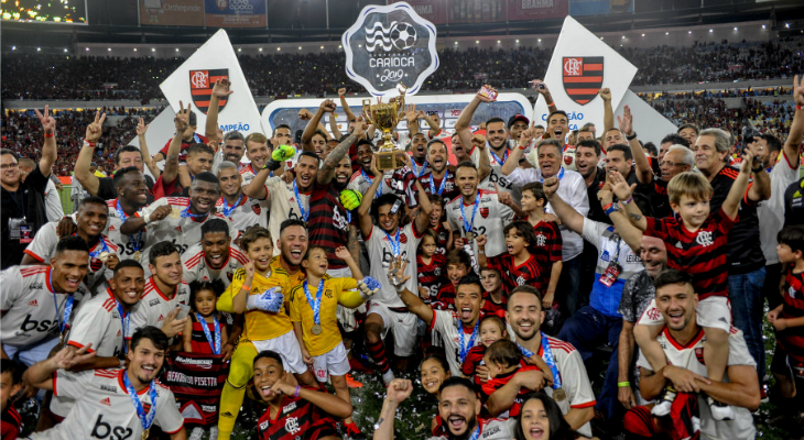  Flamengo é o atual campeão, o maior vencedor do século e o dono do maior número de títulos do Cariocão!