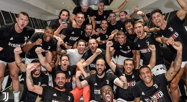  Juventus foi campeã da Lega Serie A com 26 vitórias em 38 jogos na temporada!