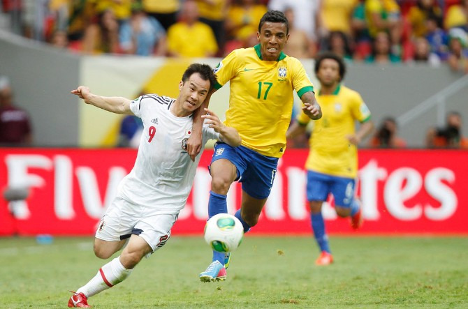  Brasil venceu o Japão no único encontro entre as seleções pela Copa do Mundo!