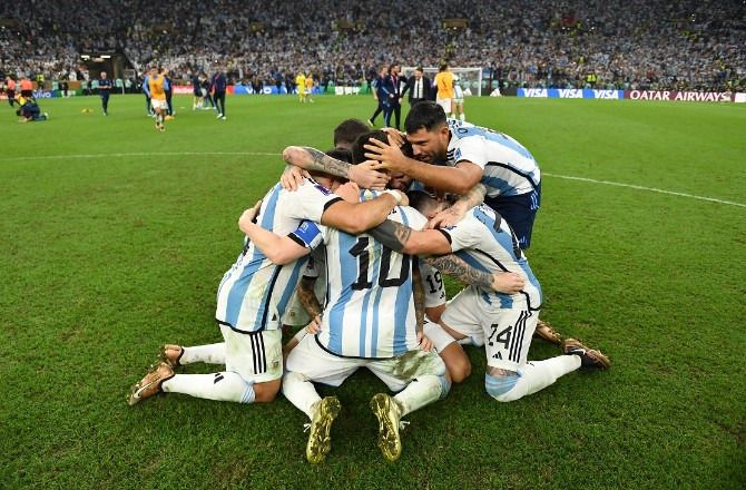  Argentina foi campeã com 15 gols, um a menos do que o ataque da França na Copa 2022!