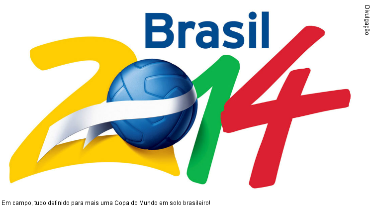  Em campo, tudo definido para mais uma Copa do Mundo em solo brasileiro!