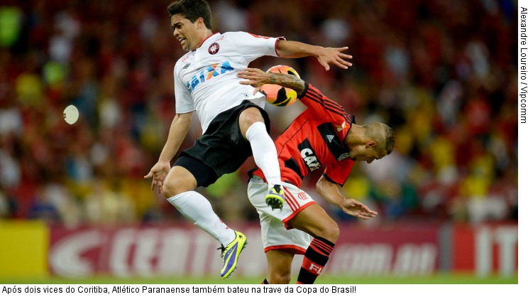  Após dois vices do Coritiba, Atlético Paranaense também bateu na trave da Copa do Brasil!