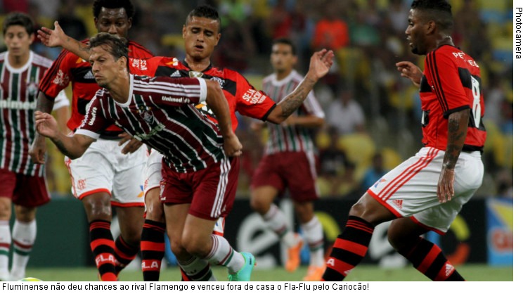  Fluminense não deu chances ao rival Flamengo e venceu fora de casa o Fla-Flu pelo Cariocão!