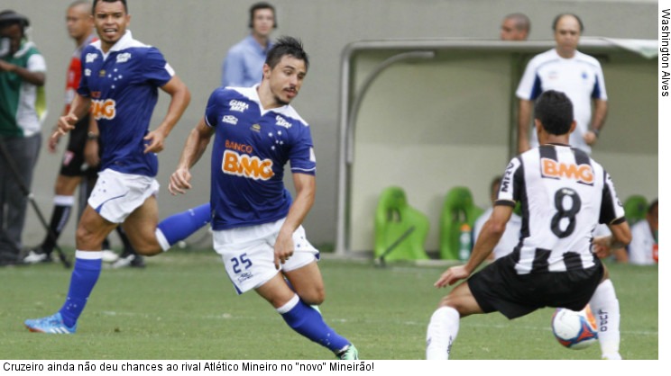  Cruzeiro ainda não deu chances ao rival Atlético Mineiro no "novo" Mineirão!