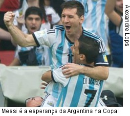  Messi é a esperança da Argentina na Copa!