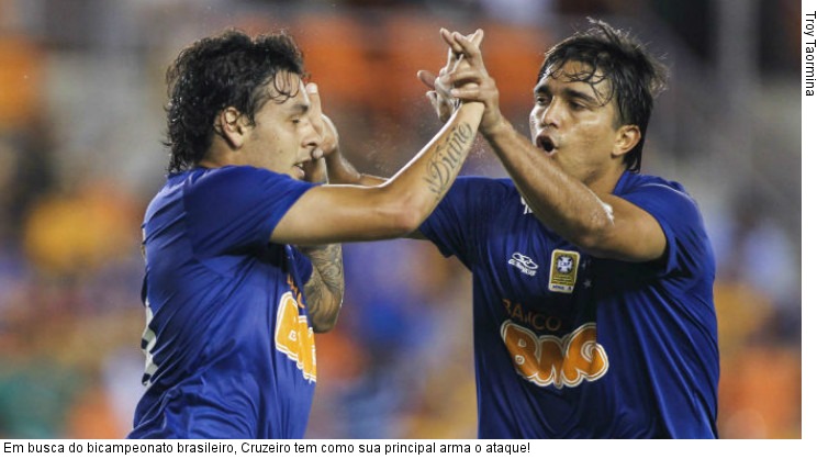  Em busca do bicampeonato brasileiro, Cruzeiro tem como sua principal arma o ataque!
