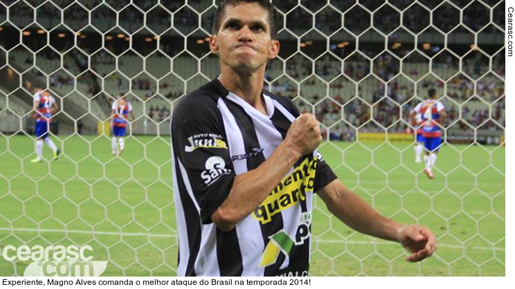  Experiente, Magno Alves comanda o melhor ataque do Brasil na temporada 2014!