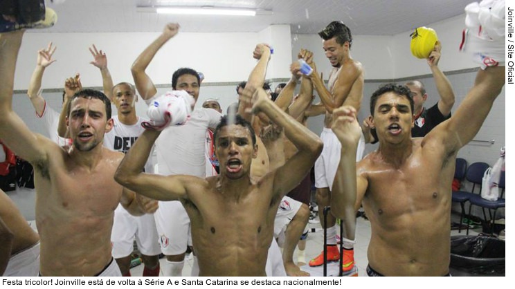  Festa tricolor! Joinville está de volta à Série A e Santa Catarina se destaca nacionalmente!