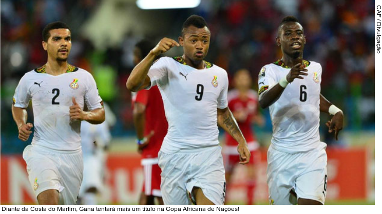  Diante da Costa do Marfim, Gana tentará mais um título na Copa Africana de Nações!