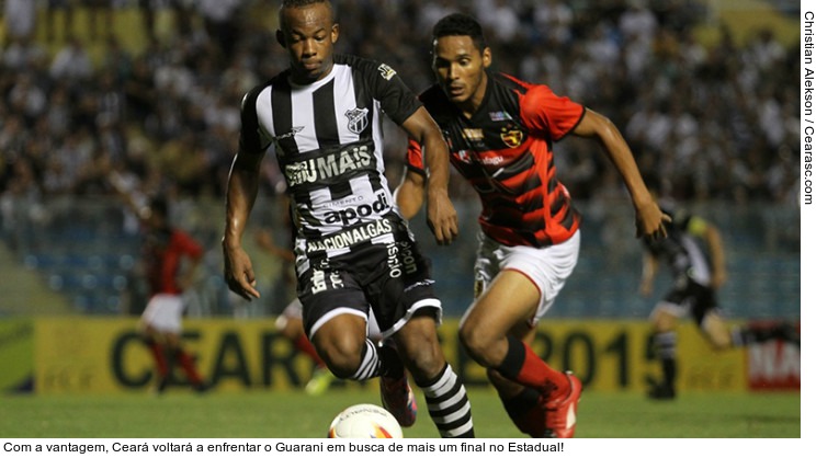  Com a vantagem, Ceará voltará a enfrentar o Guarani em busca de mais um final no Estadual!