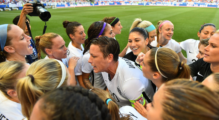  De olho em recorde, EUA está pronto para mais uma final na Copa do Mundo de futebol feminino!