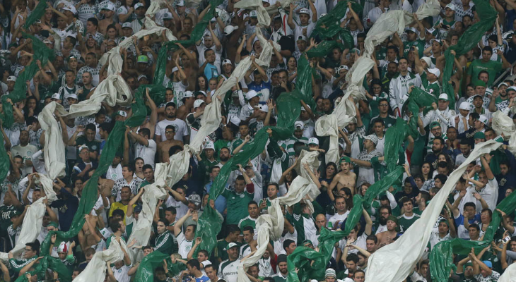  Com média superior a 30 mil pagantes, Palmeiras lidera com folga o ranking de público do Brasileirão!