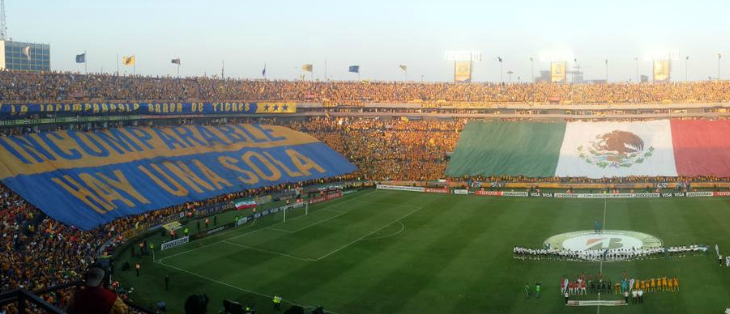  Torcida do Tigres foi a loucura com classificação que colocou os mexicanos na final da Libertadores 2015!