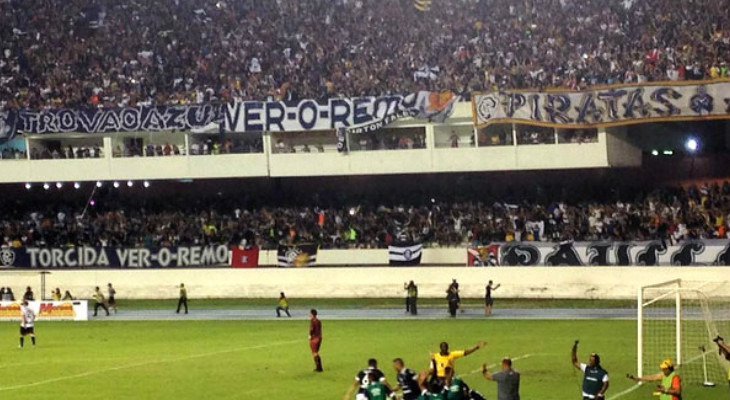  Remo fez festa em campo com o acesso e torcedor garantiu o apoio nas arquibancadas ao longo da Série D!