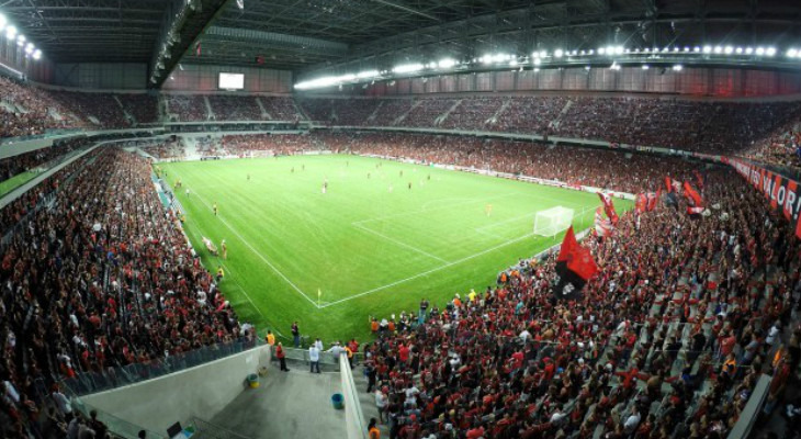  Atlético Paranaense obteve o maior público da Liga Sul-Minas-Rio que tem se destacado nas arquibancadas em 2016!