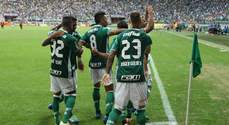  Palmeiras venceu seus seis jogos em casa e, não por acaso, lidera o Brasileirão!