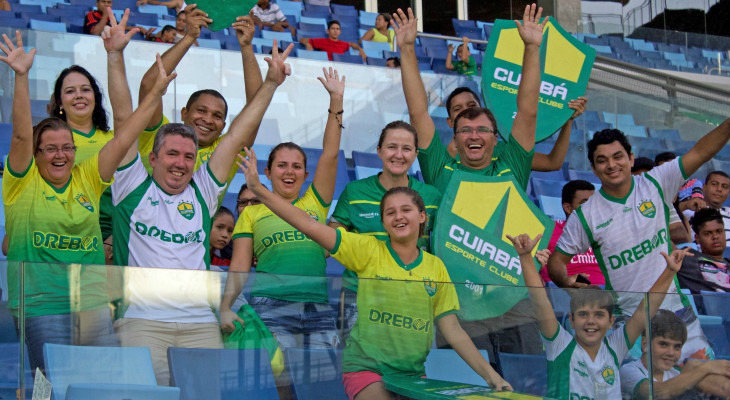  Muita animação, mas público bem pequeno nos jogos do Cuiabá na Arena Pantanal!