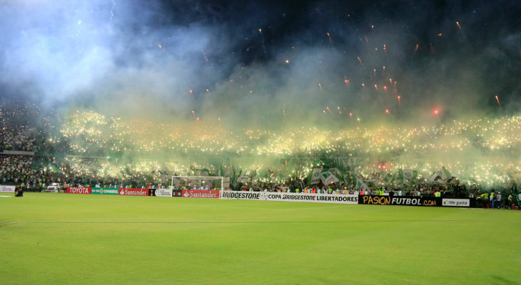  Torcida do campeão Atlético Nacional foi a que mais comemorou gols na edição 2016 da Libertadores!