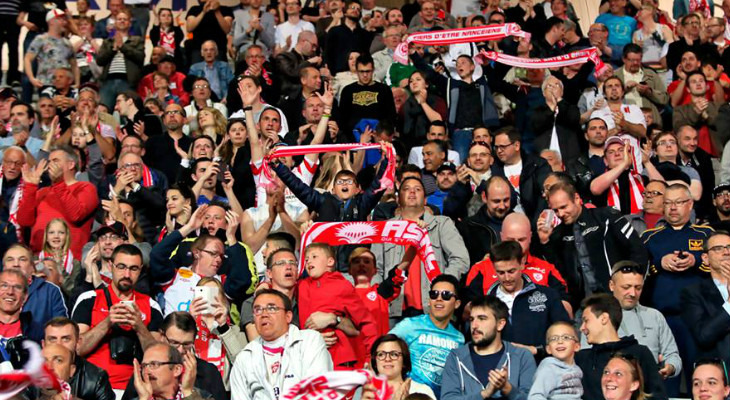  Nancy, ex-clube do craque Michel Platini, foi campeão da Ligue 2 e está de volta à elite francesa!