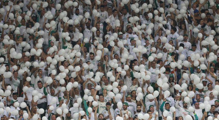  Palmeiras ostenta a melhor média de público do Sudeste e a maior das Séries A, B, C e D!