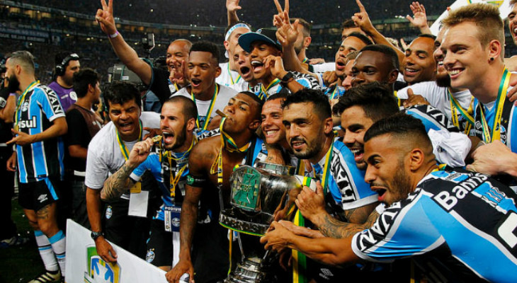  Grêmio é o primeiro campeão, o maior vencedor e o atual detentor do título da Copa do Brasil!