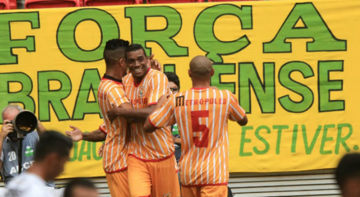  Brasiliense, em 2005, estava na Série A do Brasileirão, mas hoje não tem calendário nacional!