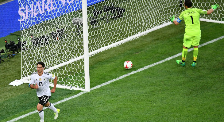  Alemanha é a sexta seleção diferente a gritar "é campeão" na Copa das Confederações!