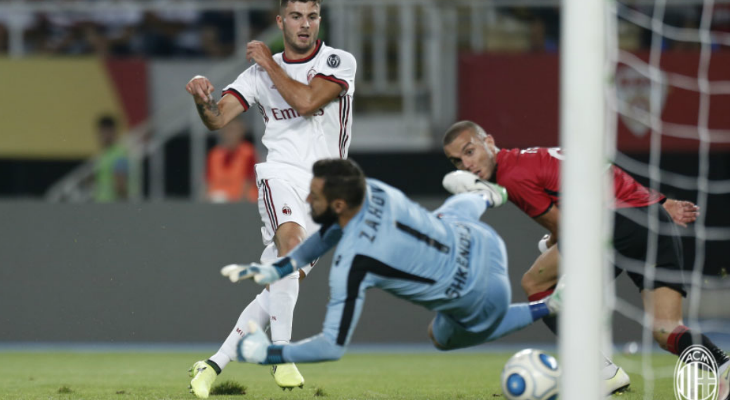  Milan, principal nome da eidção 2017/2018, foi bem no Playoff da UEFA Europa League!