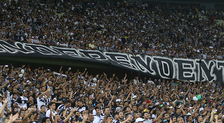  Ceará conquistou o 3o maior público da Série B contra o Paraná e, na sexta-feira, tentará bater o recorde geral!