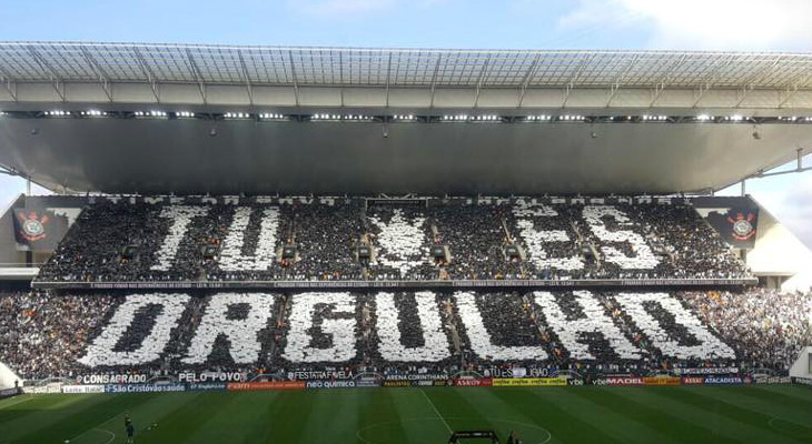 Corinthians foi campeão em campo e nas arquibancadas, além de ter ajudado o Brasileirão a melhorar a média de público em 2017!