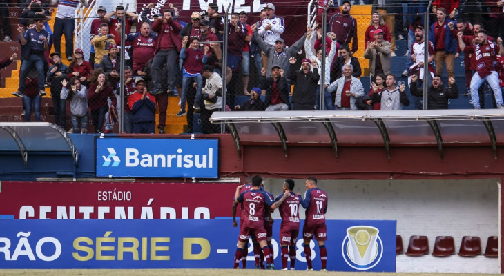  Caxias é um dos dois gaúchos nas oitavas de final da Série D e chega invicto e com a melhor defesa!