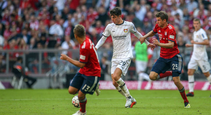  Bayer Leverkusen foi derrotado pelo atual campeão Bayern de Munique e amarga a lanterna da Bundesliga!