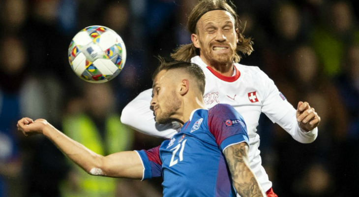  Suíça venceu novamente e rebaixou a Seleção da Islândia para a Liga B na Liga das Nações!