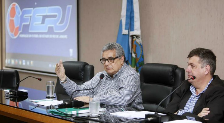  Rubens Lopes da Costa Filho, presidente da FERJ, conduziu o sorteio dos grupos para o Cariocão 2019!