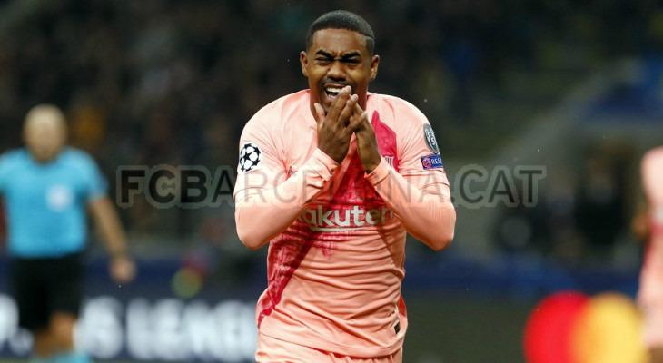  Brasileiro Malcom fez o gol que classificou antecipadamente o Barcelona na UEFA Champions League!