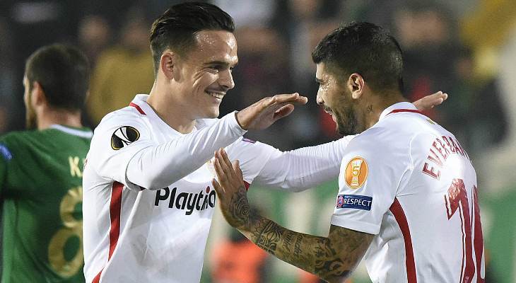  Sevilla marcou gols em todos os seus jogos e já tem 15 tentos na UEFA Europa League!