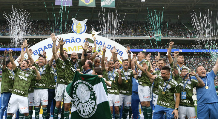  Palmeiras, atual campeão brasileiro, será um dos 20 clubes do Sudeste nas Séries A, B e C de 2019!