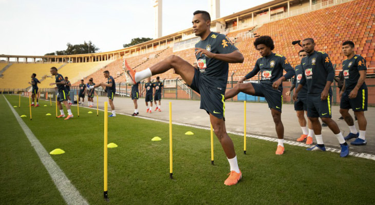  Brasil tem treinado forte para estrear bem contra a Bolívia pela Copa América!