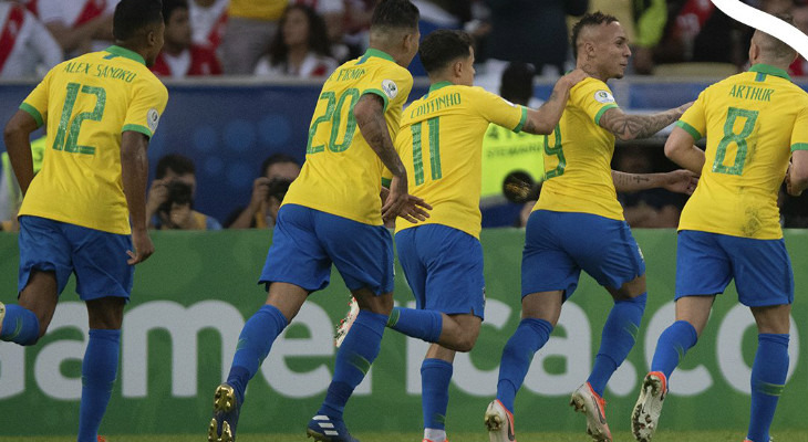  Everton abriu o caminho para a vitória do Brasil e o título da Copa América no Maracanã!