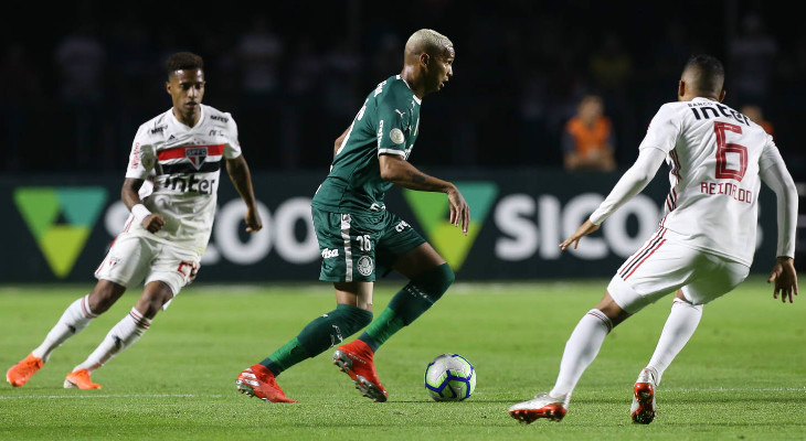  Palmeiras buscou o empate ante o São Paulo e se manteve com a melhor campanha fora de casa no Brasileirão!