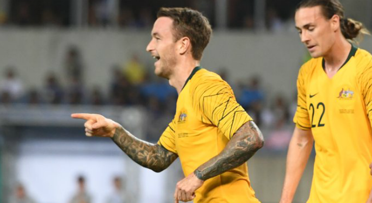  Austrália manteve o 100% e chegou aos 15 gols com a goleada de 7 a 1 na Eliminatória Asiática!